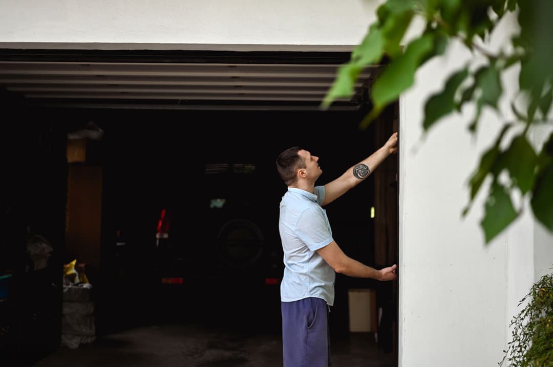 Garage Door Track Alignment & Replacement